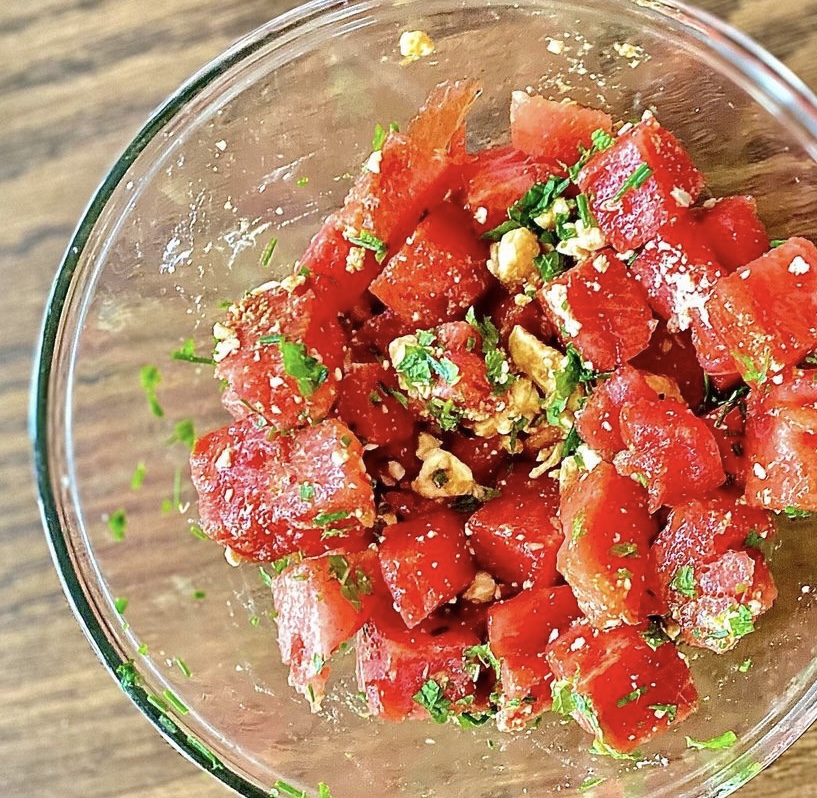 Watermelon salad
